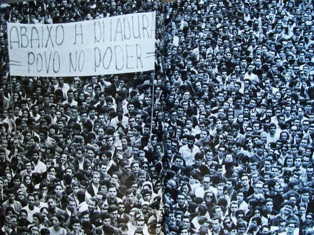 "Passeata dos 100 mil", em 1968