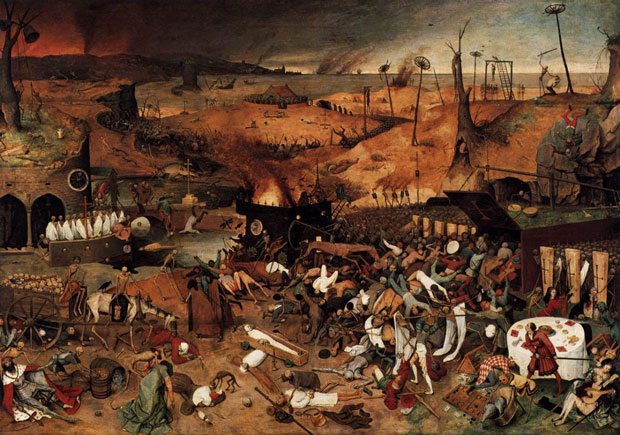 "O triunfo da morte", do pintor belga Peter Breugel 