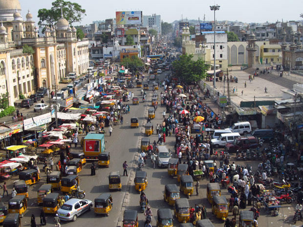 Ruas de Hyderabad