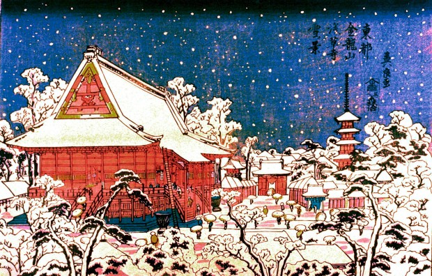 Art-Asian-Japanese-Temple-in-Winter